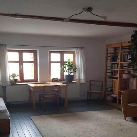Aeltestes Haus In Quentel - Ferienwohnung 2 Mit Dachterrasse Hessisch Lichtenau Exterior photo